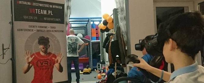 Pomysł na urodziny w kawiarni - Gogle VR wynajem na imprezę