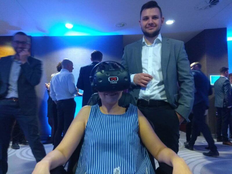 Wirtualna rzeczywistość gogle VR wynajem event