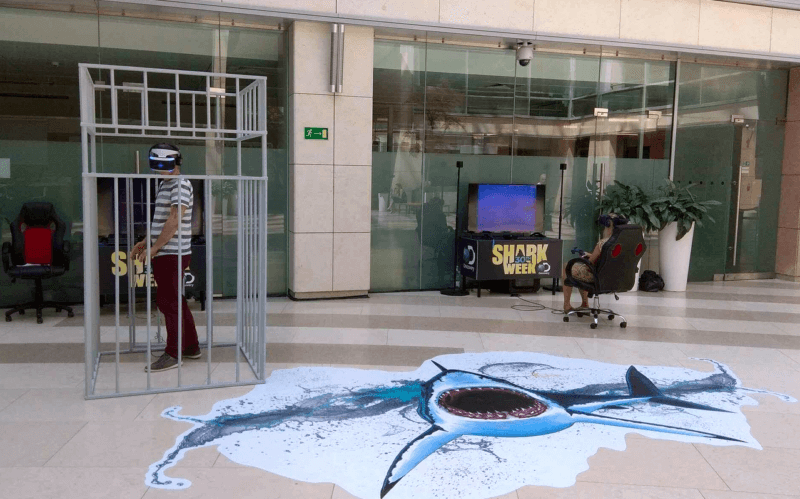 Nurkowanie z rekinami - HTC Vive Pro