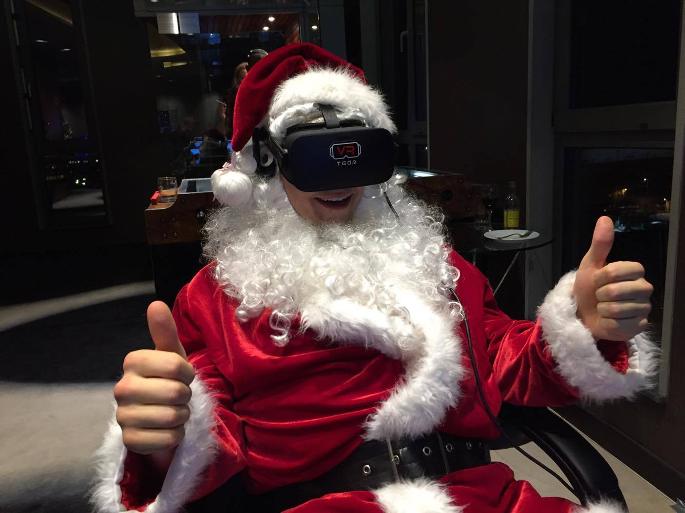 Święty Mikołaj gogle VR wynajem