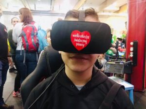 Read more about the article Realizacja: Gogle VR Oculus na&nbsp;wynajem na&nbsp;event WOŚP