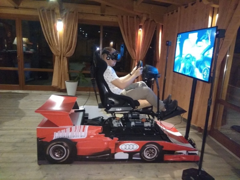 Symulator rajdowy VR wynajem na imprezę