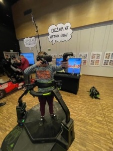 Bieganie VR na event