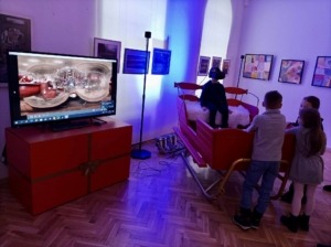 Sanie świętego Mikołaja VR wynajem