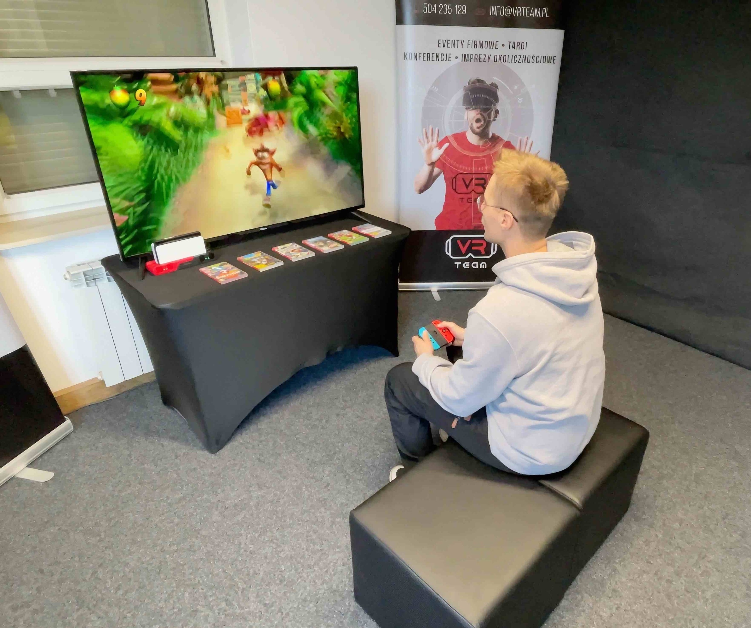 Konsole do gier na eventy