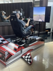 Symulator lotu VR wynajem na event