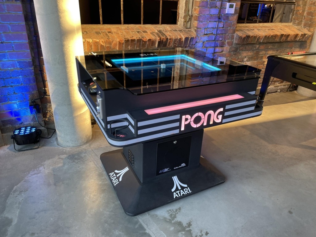 Atari pong wynajem atrakcji z lat 90 retro