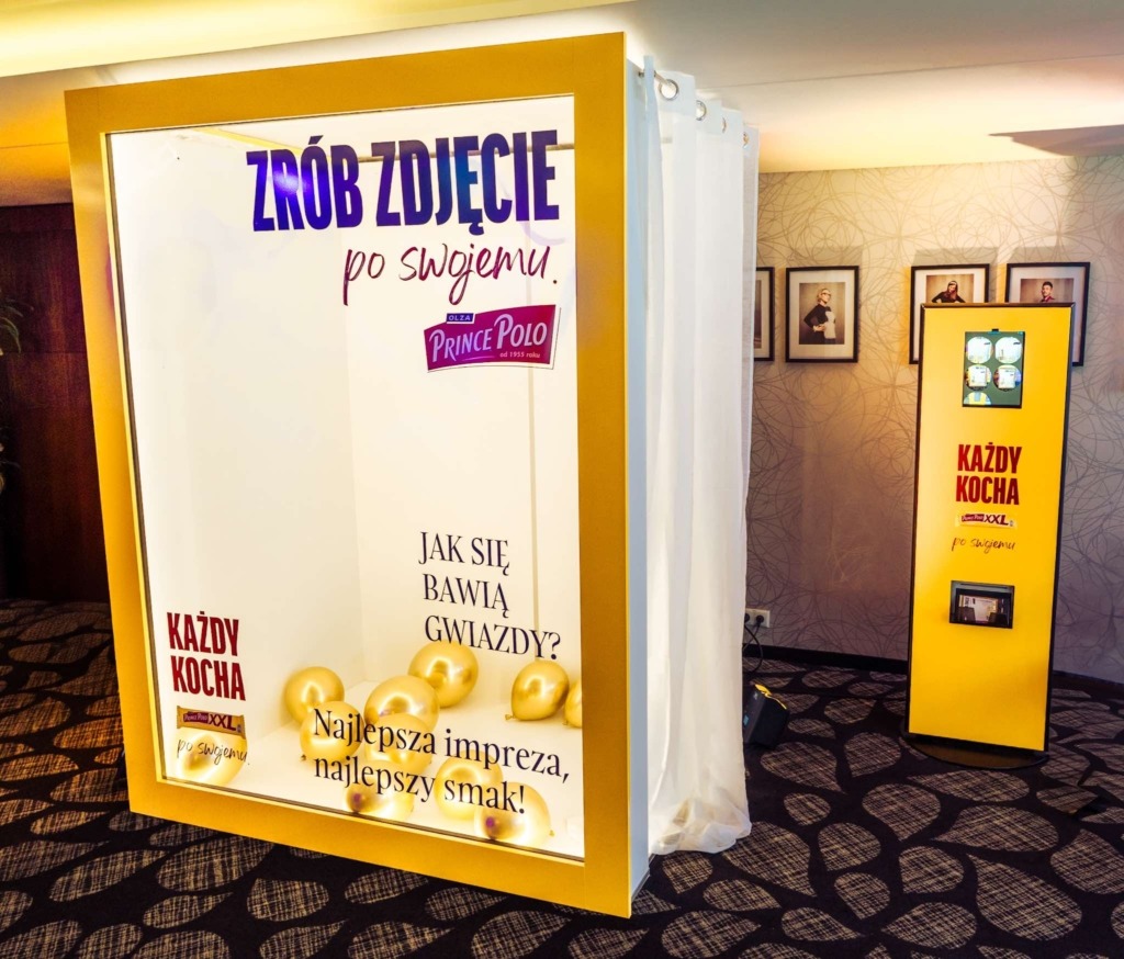 Fotobudka Box Magazine na wynajem