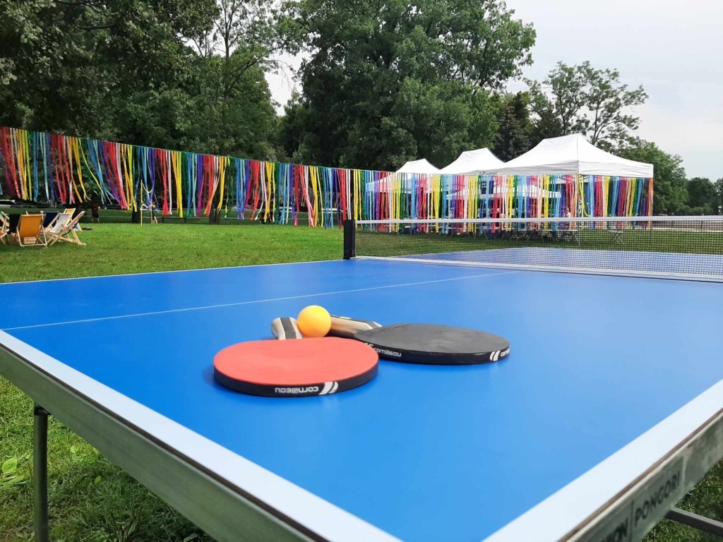 Wynajem table tenis stół do pingponga na event