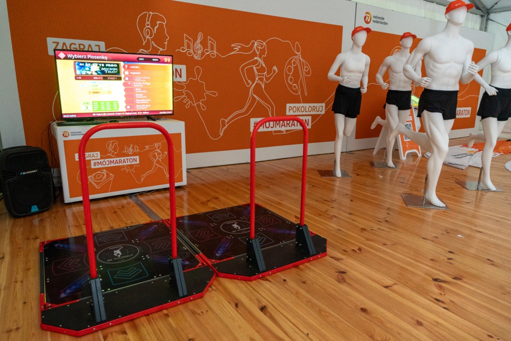 Mata taneczna wynajem. Muzyczne atrakcje na event Mata do tańczenia na imprezę.