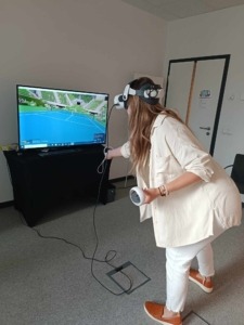 Gogle VR do wynajęcia, Okulary VR na event. sportowe atrakcje na wynajem