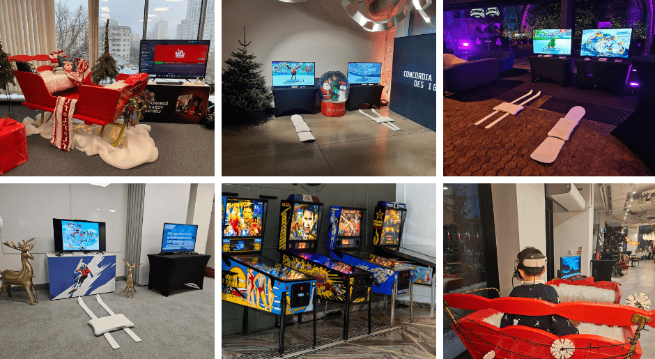 Najpopularniejsze atrakcje na eventy Mikołajkowe 2025 na wynajem