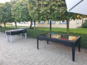 Cymbergaj do wynajęcia na eventy. Air hockey na event. Stoły do gier wynajem