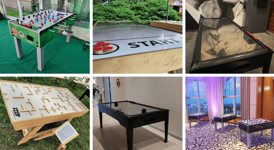 Stoły do gier wynajem na eventy