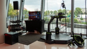 Bieżnia VR wynajem Virtuix Omni na eventy