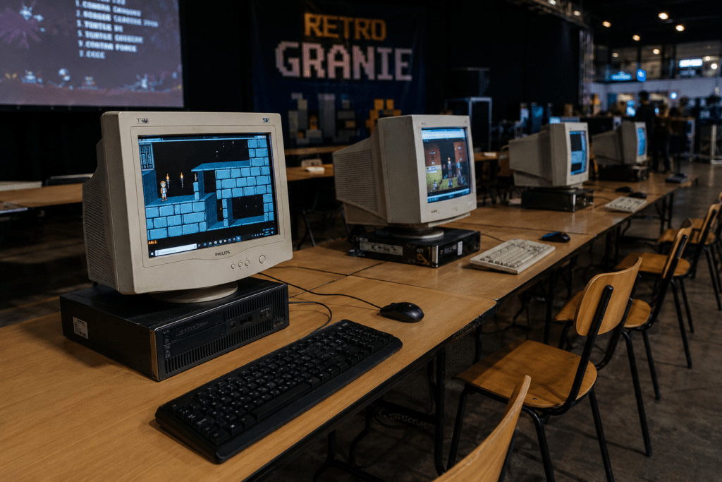 Retro gaming - strefa z grami retro na eventy