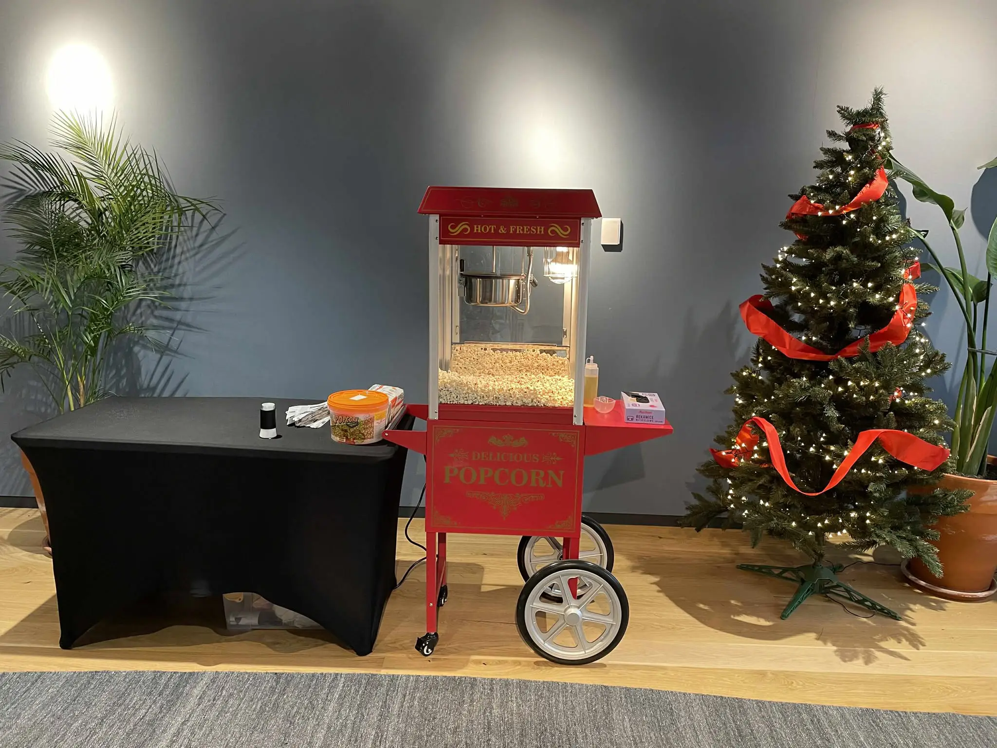 Popcorn w strefie eventowej