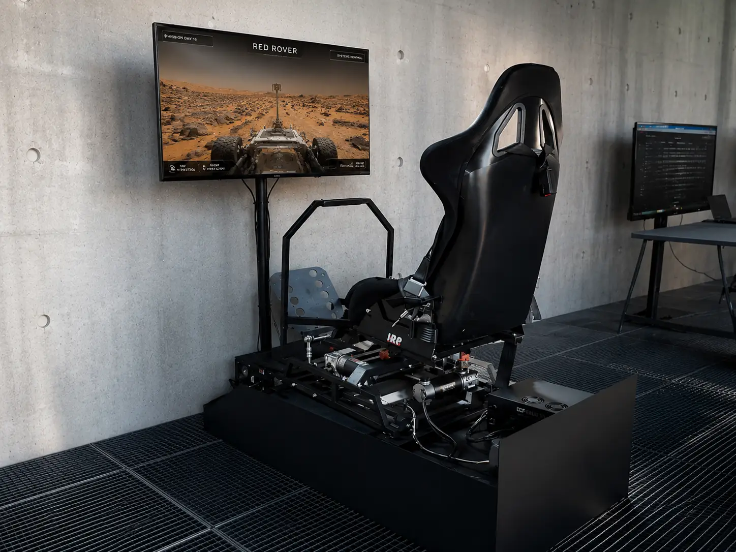 Stanowisko Symulator łazika marsjańskiego VR na event