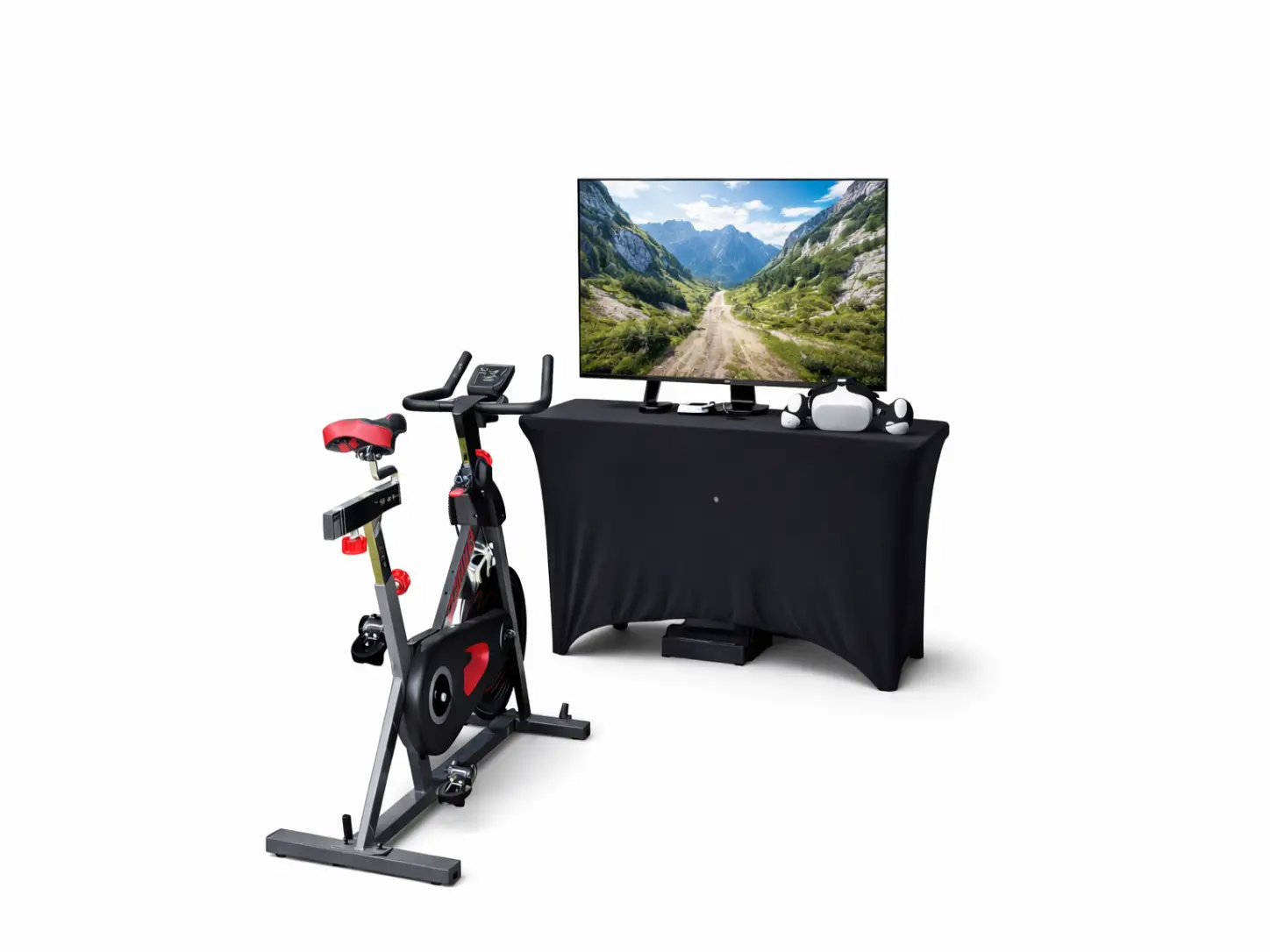 Symulator roweru VR jako atrakcja eventowa VR Team