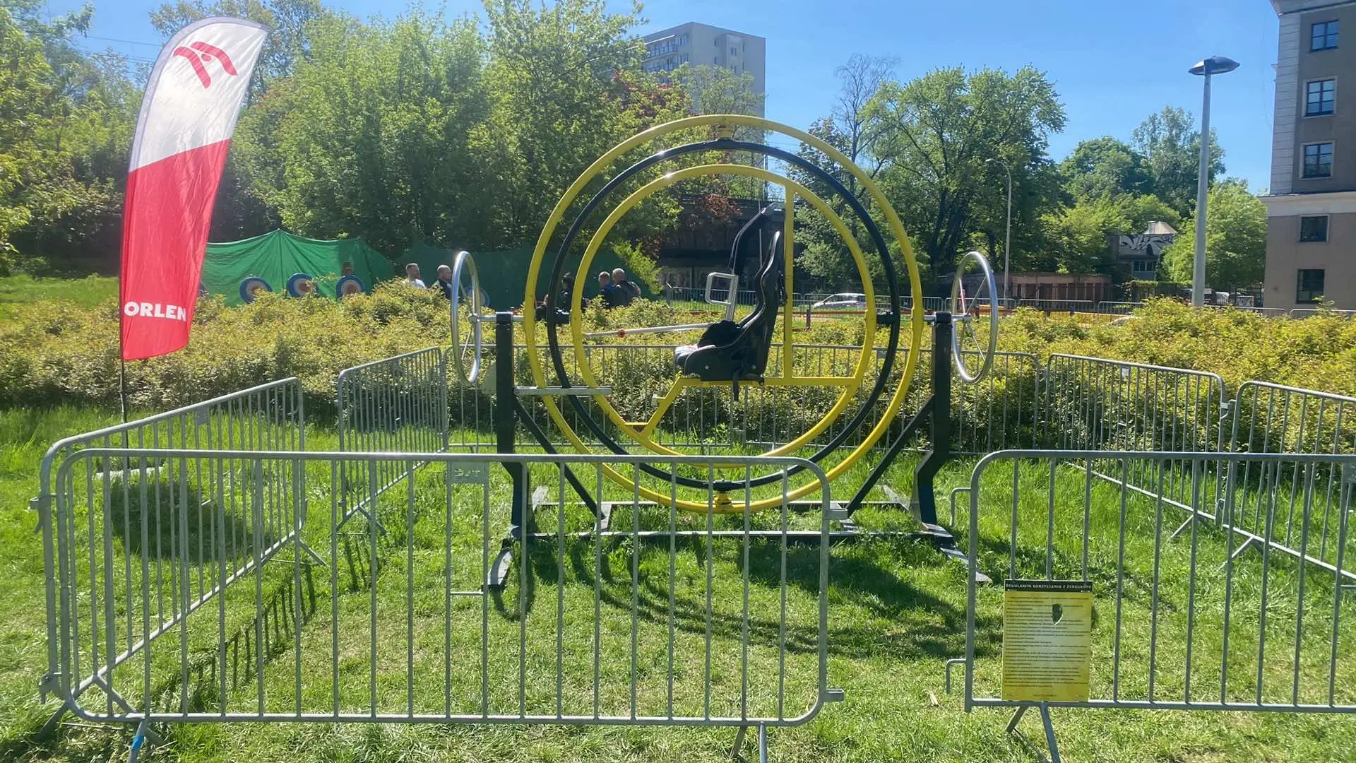Stanowisko Żyroskop na event